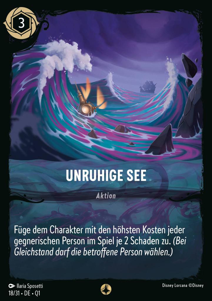 Unruhige See
