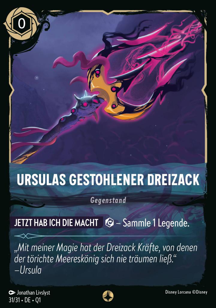 Ursulas gestohlener Dreizack
