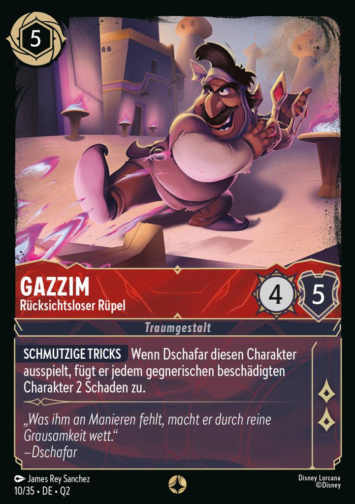 Gazzim - Rücksichtsloser Rüpel