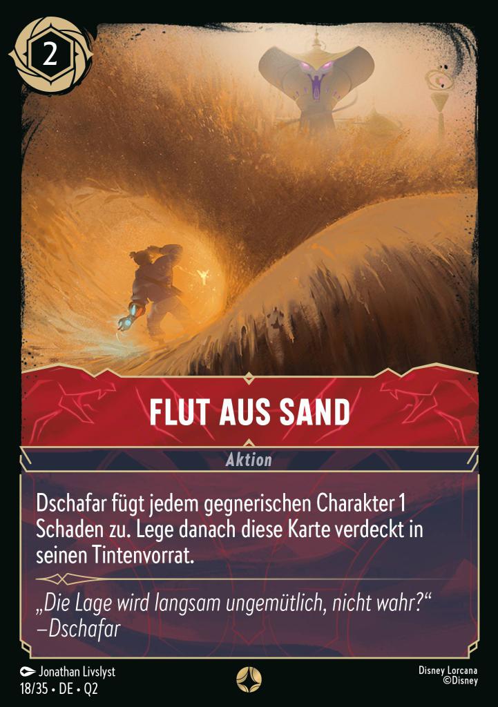 Flut aus Sand