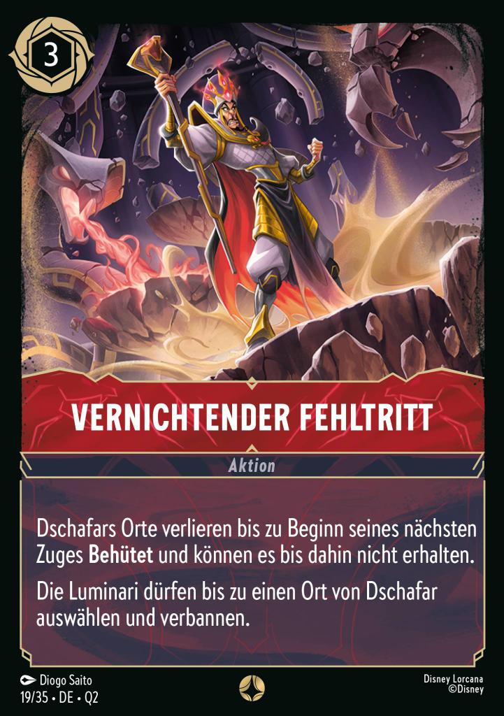 Vernichtender Fehltritt