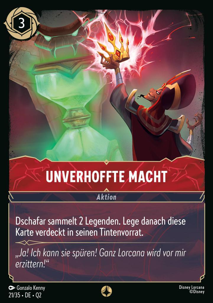 Unverhoffte Macht