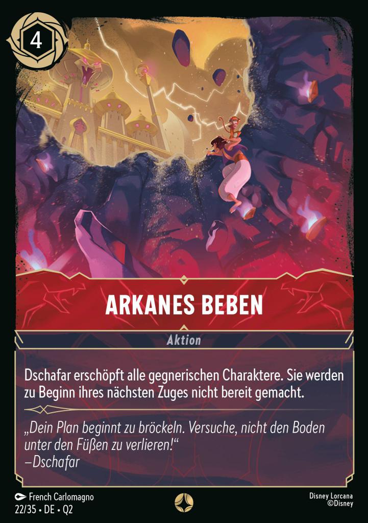 Arkanes Beben
