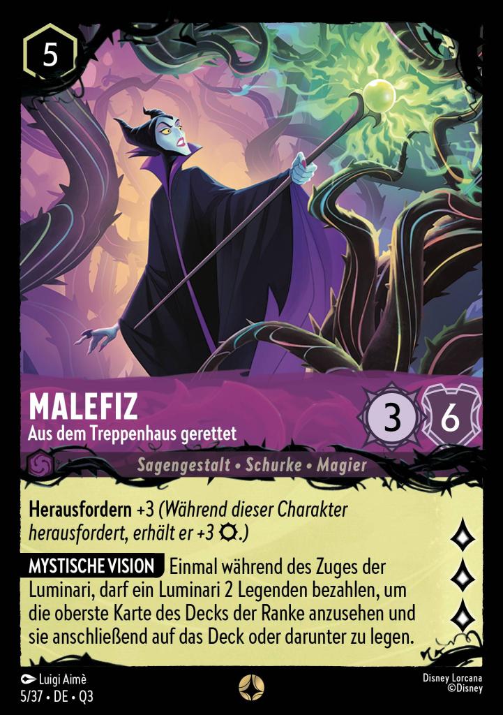 Malefiz - Aus dem Treppenhaus gerettet