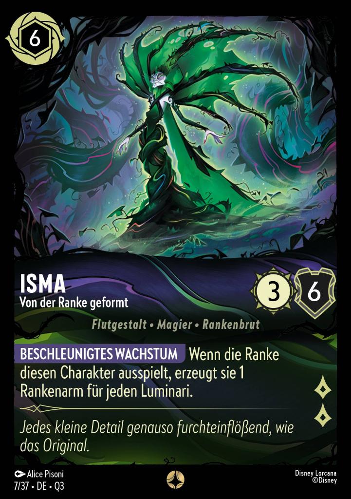Isma - Von der Ranke geformt