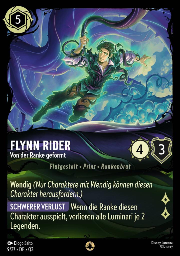 Flynn Rider - Von der Ranke geformt