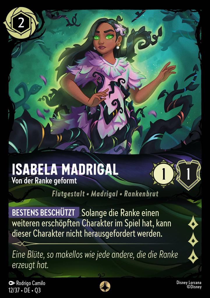 Isabela Madrigal - Von der Ranke geformt