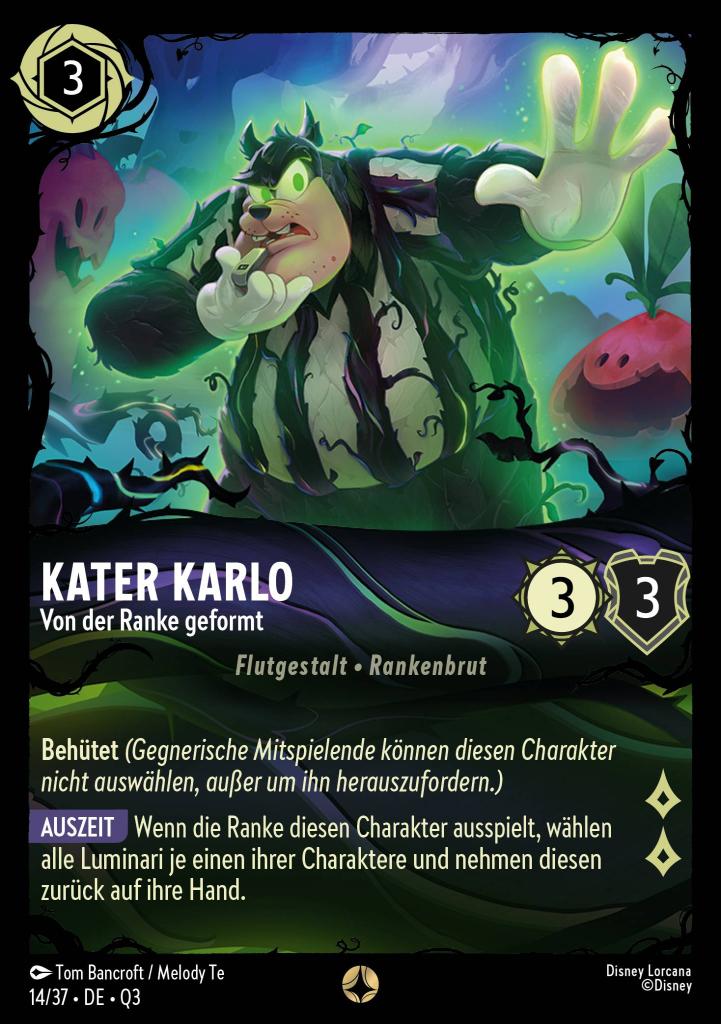 Kater Karlo - Von der Ranke geformt