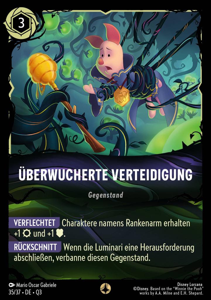 Überwucherte Verteidigung