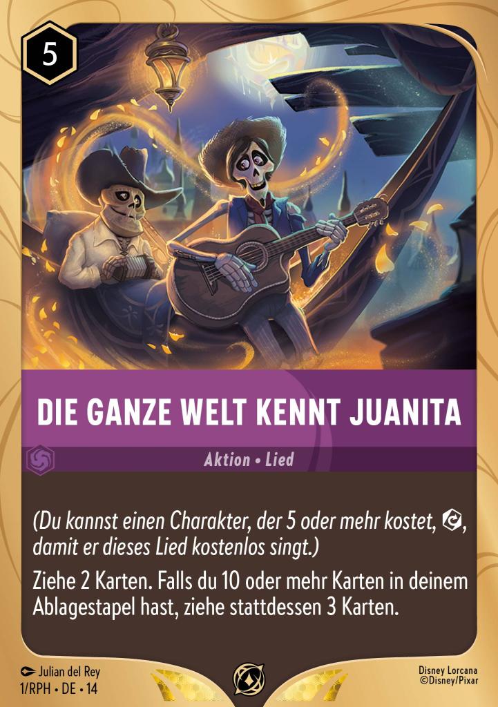 Die ganze Welt kennt Juanita