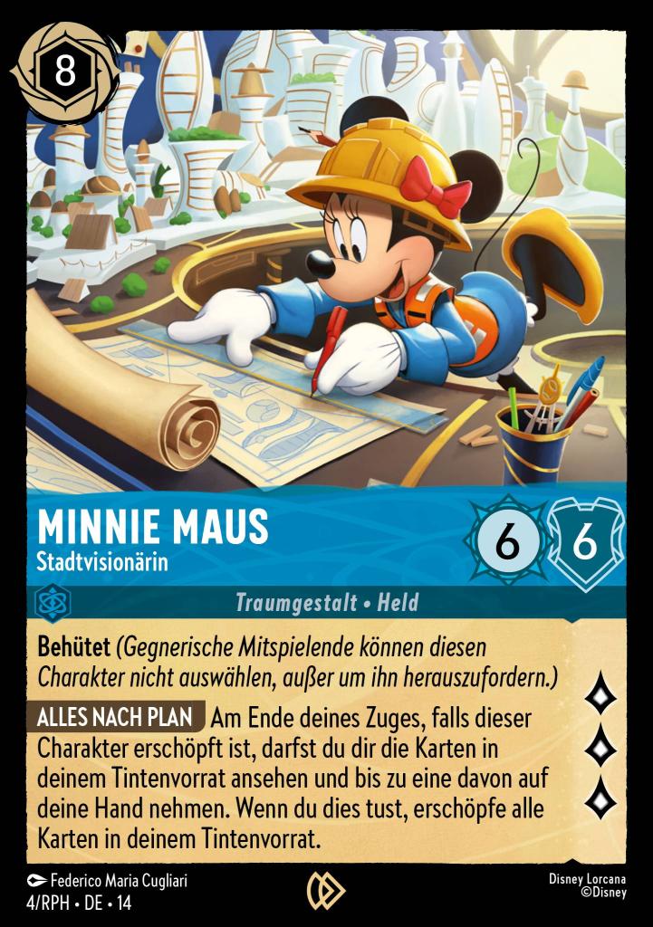 Minnie Maus - Stadtvisionärin